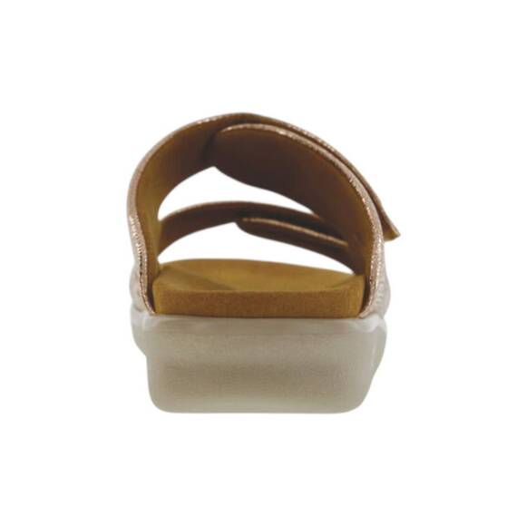 NEW SAS women's cozy slide sandals in copper - Picture 7 of 7